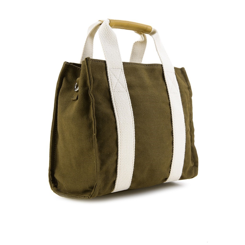 Tas Handbag Kanvas Import Branded Nevada Original Two Tones