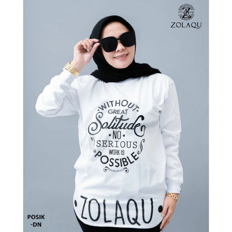 BLOUSE ZOLAQU PUTIH (POSIK)