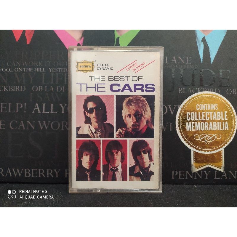 Kaset Pita : THE BEST OF THE CARS.