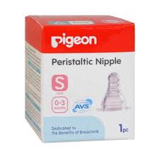 Pigeon Peristaltic Nipple Slim Neck  s/m/l/y / Dot Botol Susu