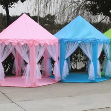 Tenda Anak Rumah Rumahan Princess Castle Castel Jumbo Besar - Mainan Anak Tenda Portable Murah