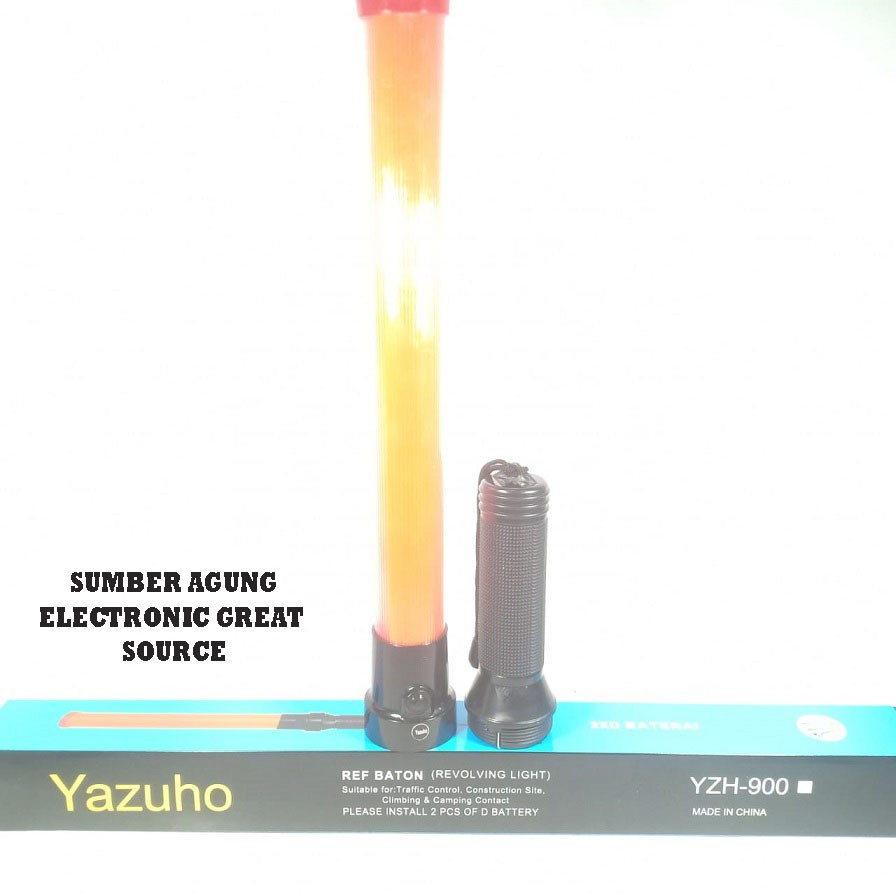 YZH900 Yazuho Lampu Parkir YZH900 Baterai Warning Light Red Panjang