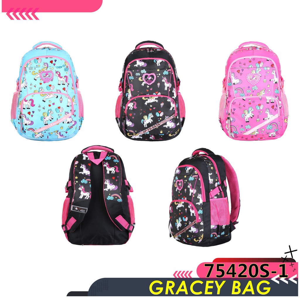 GB-75420S Tas Ransel Anak Perempuan / Remaja Silvergirl by Alto