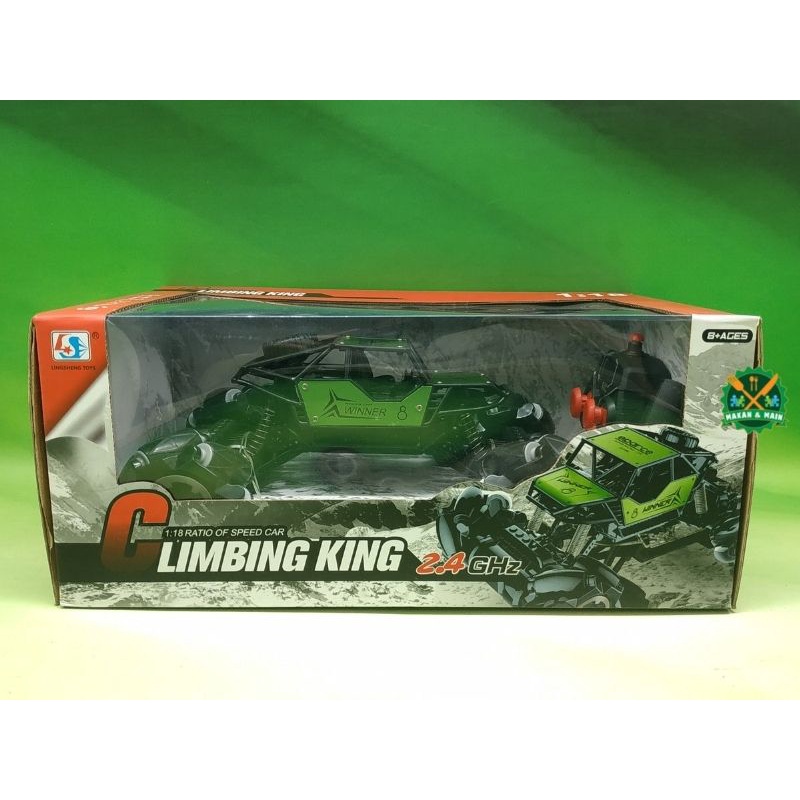 Mainan RC Offroad Climbing King Remote Control Mobil Balap Rock Crawler SNI 955-91