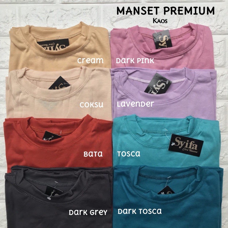 MANSET PREMIUM KAOS MELAR