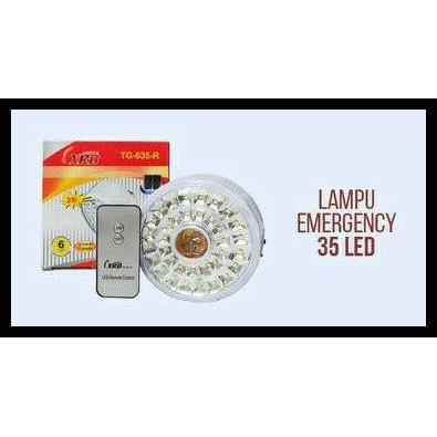 GRATIS ONGKIR LAMPU EMERGENCY REMOTE XRB 35 LED / LAMP / DARURAT