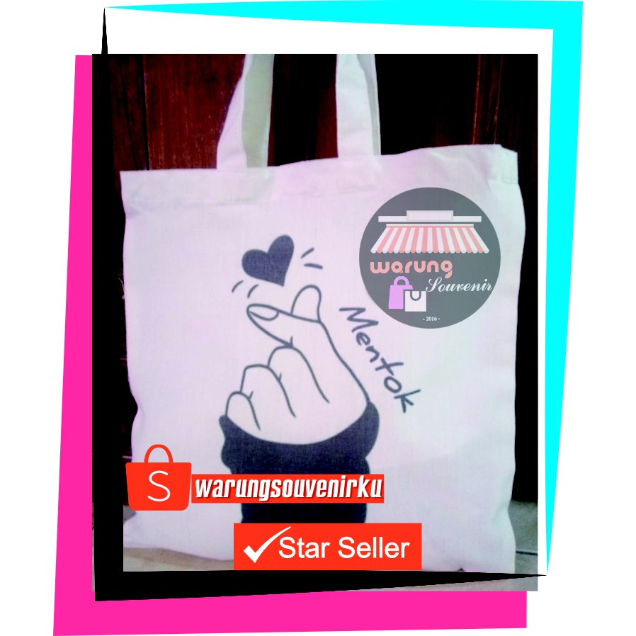 totebag blacu custom