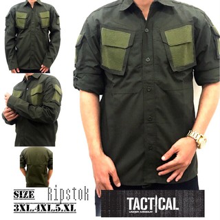  Baju  gunung jumbo hijau army baju  taktikal  sepecial Ukuran besar Shopee Indonesia