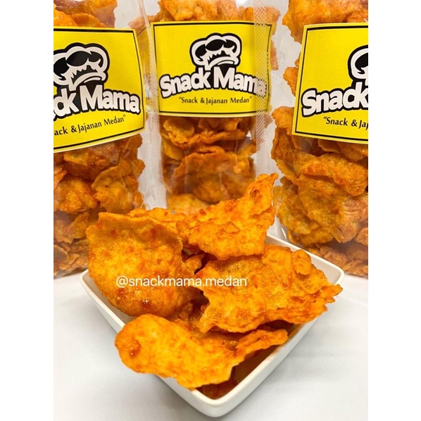 EMPING ACEH PEDAS MANIS PREMIUM 100GR | SNACKMAMA