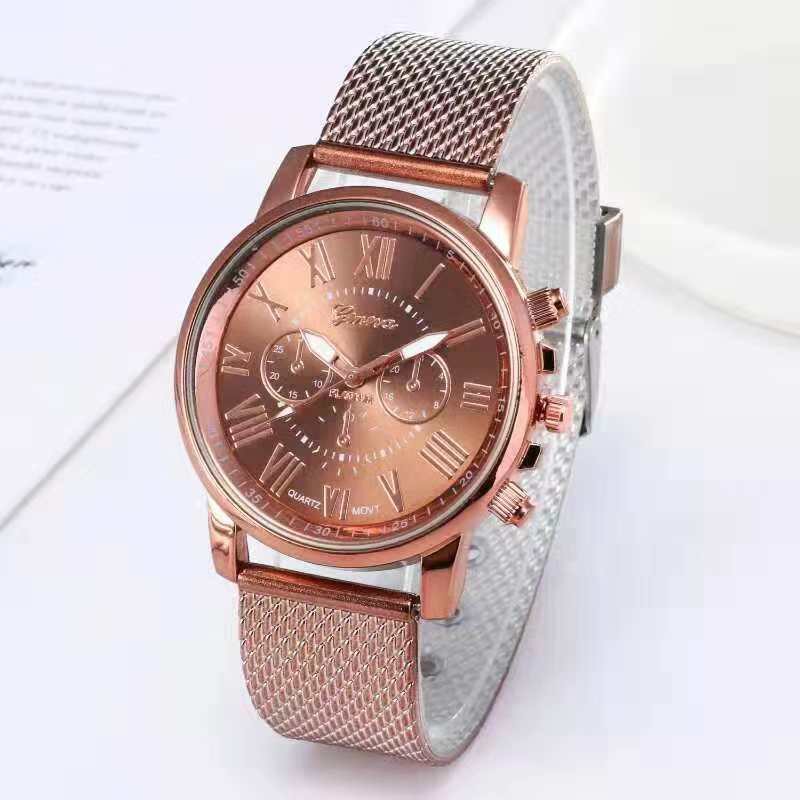 Grosir - J152 Jam Tangan Geneva Edisi Baru / Tali Glossy / Arloji / Jam Fashion / Import Batam