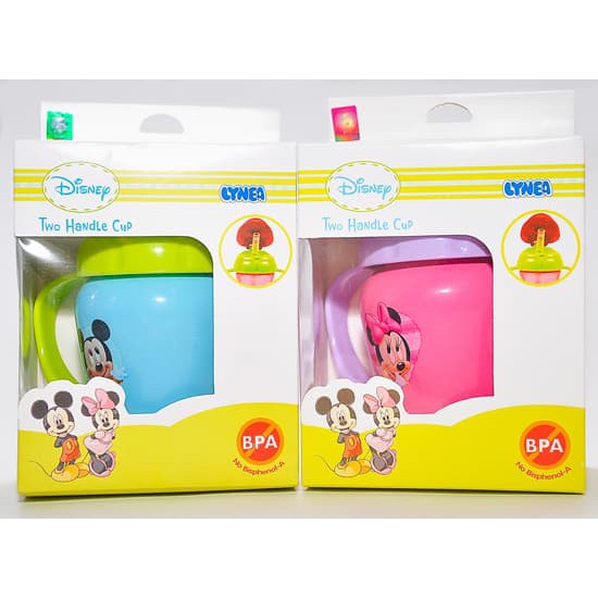lynea two handle cup / disney botol minum