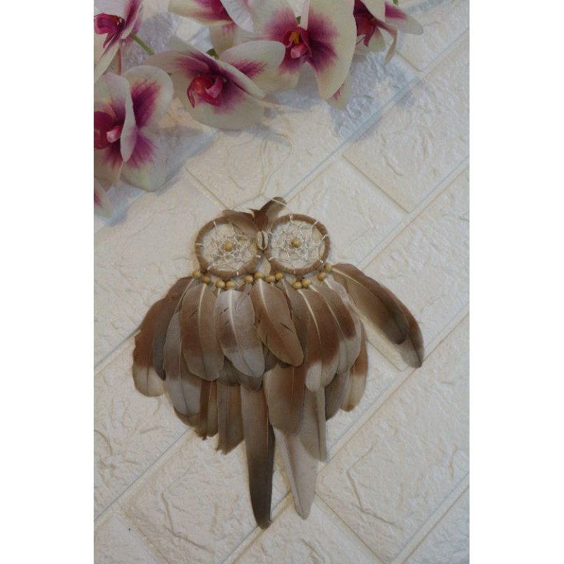 Dream Catcher Baby Owl / Hiasan Dinding /Penangkap Mimpi