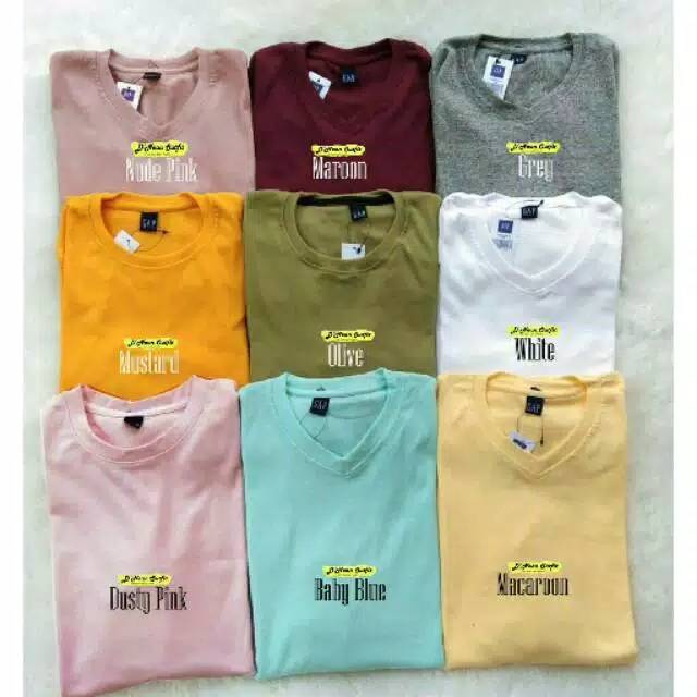 GAP kaos RIB Wanita lengan panjang