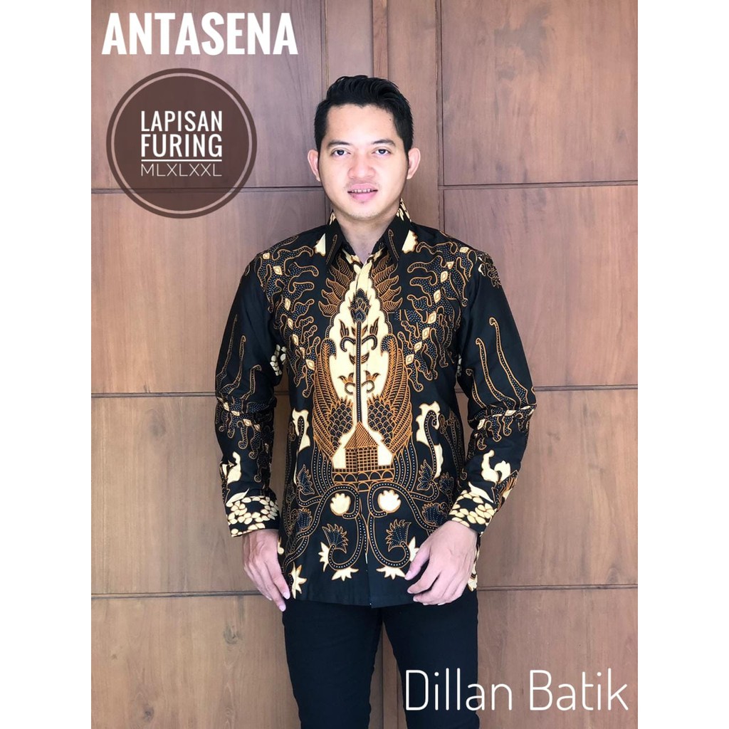 ANTASENA DILLAN KEMEJA BAJU BATIK PRIA SOLO LENGAN PANJANG PENDEK LAPIS FURING ATASAN BATIK PREMIUM MODERN KATUN HALUS PEKSI UNGU PRABUSENA PRINGGODANI PISANG BALI SAILENDRA SEKAR JAGAT SETIYAKI SETYO KENCONO SIMBAR SETO TEJA KUSUMA TIRTA KUSUMA GITARJA