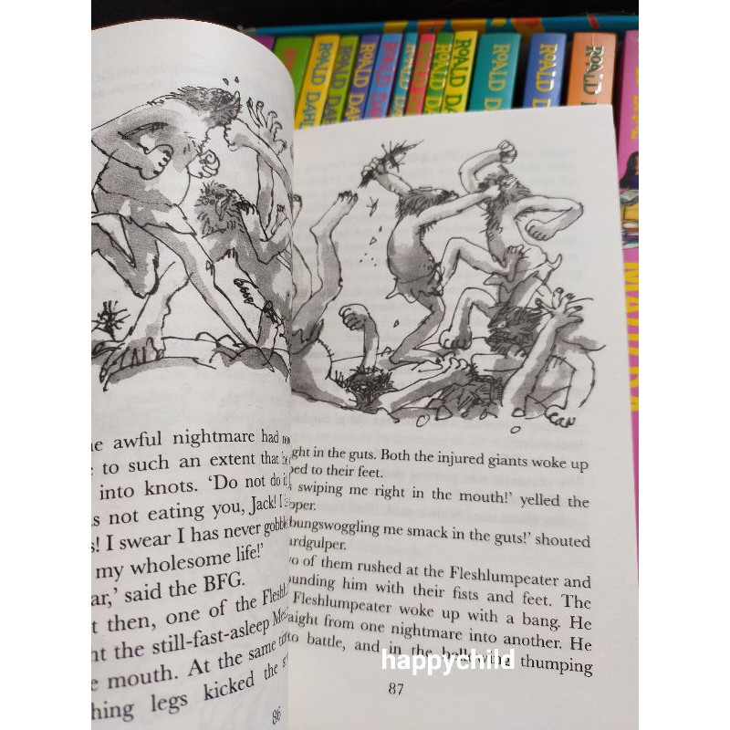 Original Roald Dahl Collection 16 Books buku anak buku bacaan buku impor happychild