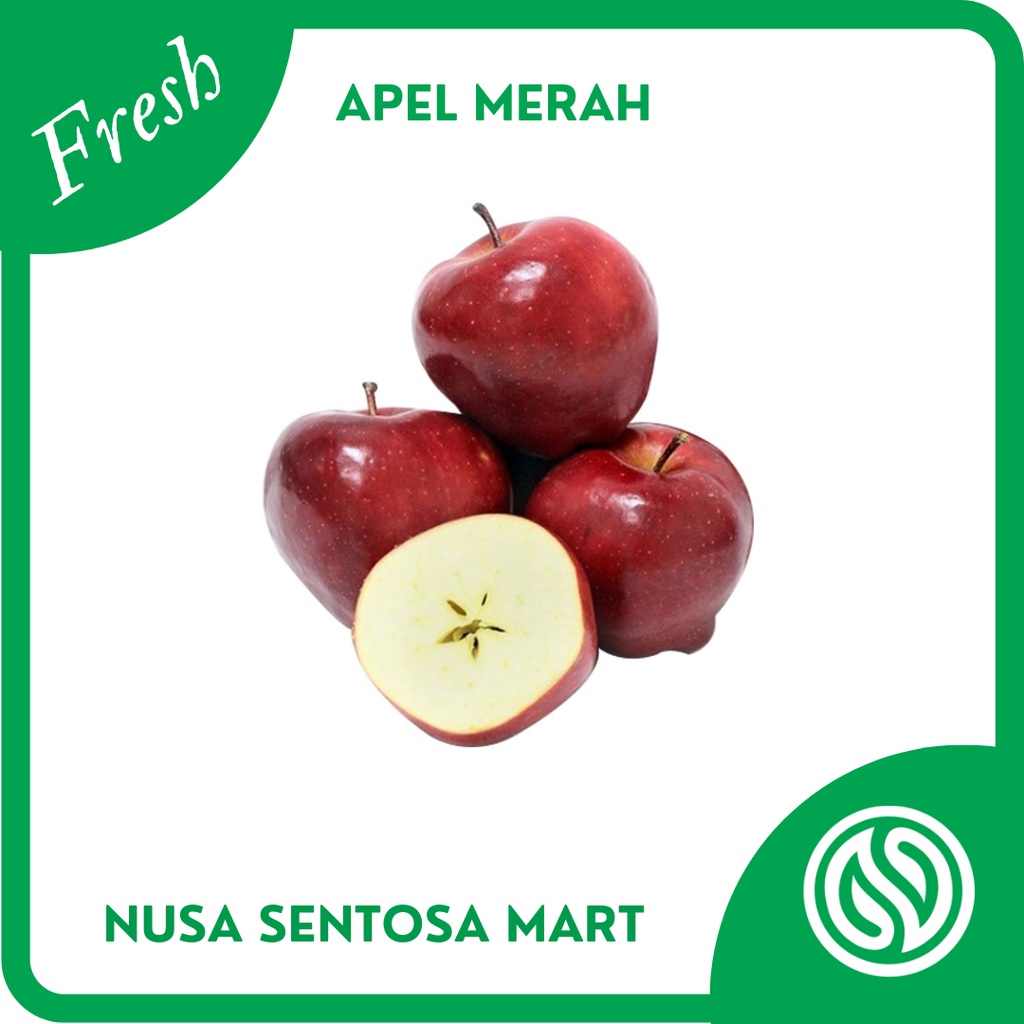 Buah Apel Merah Segar – 1 Kg