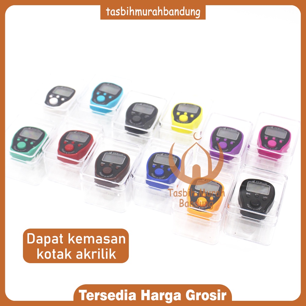 Tasbih Digital 5 Channel dengan Lampu LED dan sistem penguncian