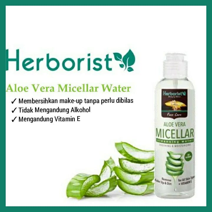 HERBORIST MICELLAR WATER ALOEVERA 100ML