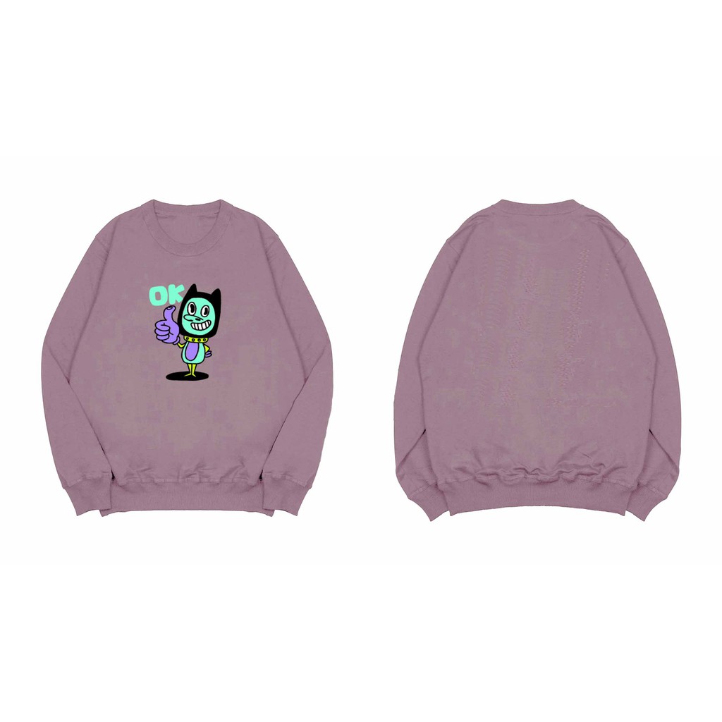 Sweater Crewneck OKE SIPP Fleece M - XXL