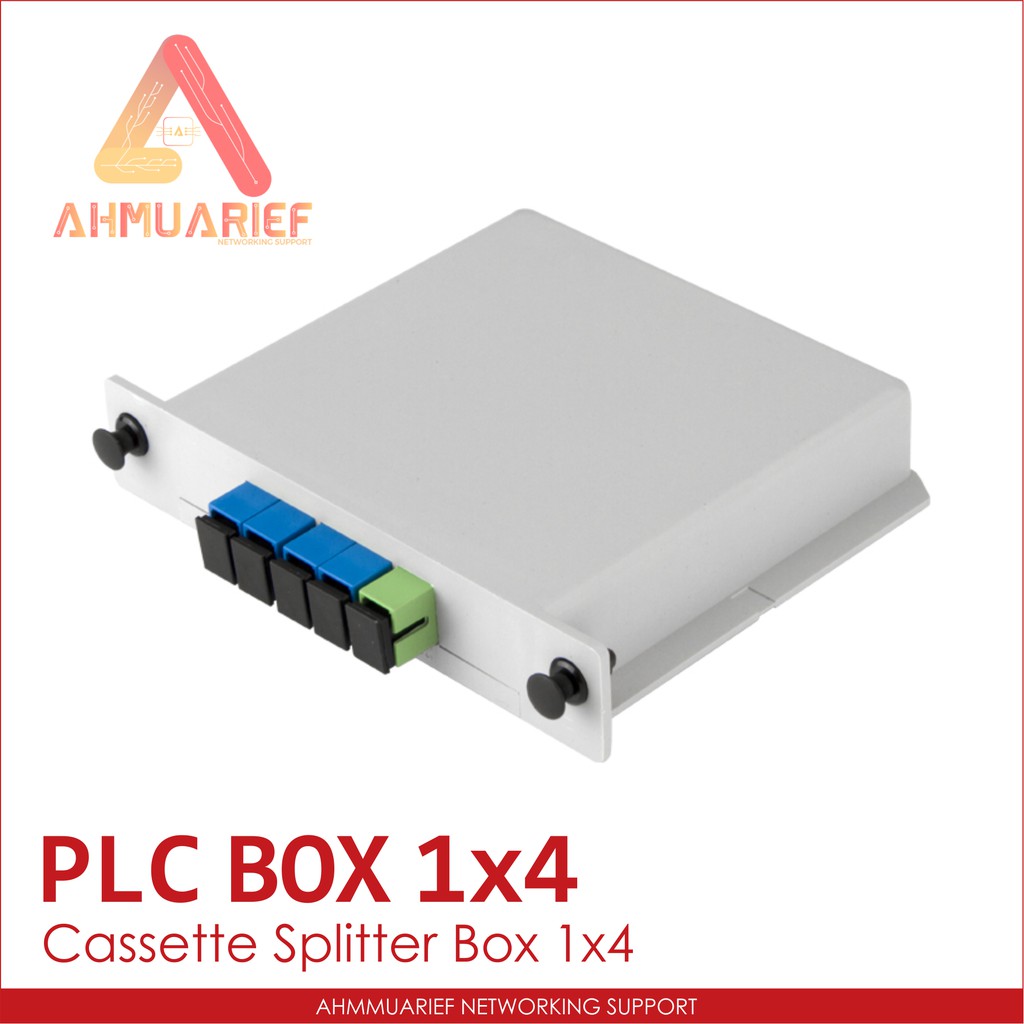 Passive Splitter PLC BOX Cassette FO  Fiber Optic Pasif Spliter FO FTTH SC UPC