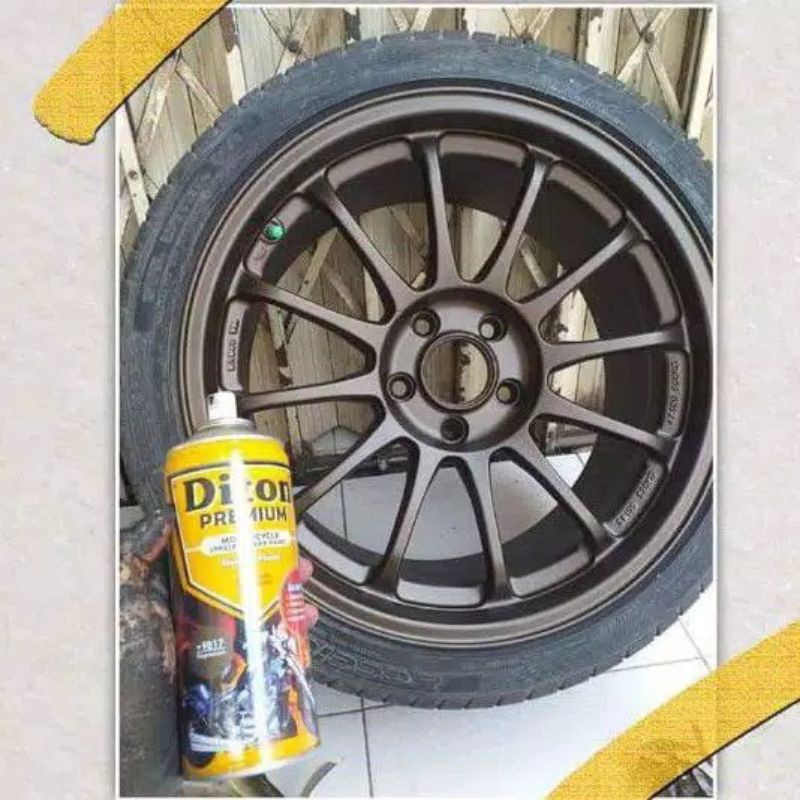 Pilok Magnesium Paket Diton Premium Cat Semprot Sepeda Motor Mobil Velg Helm Rangka.