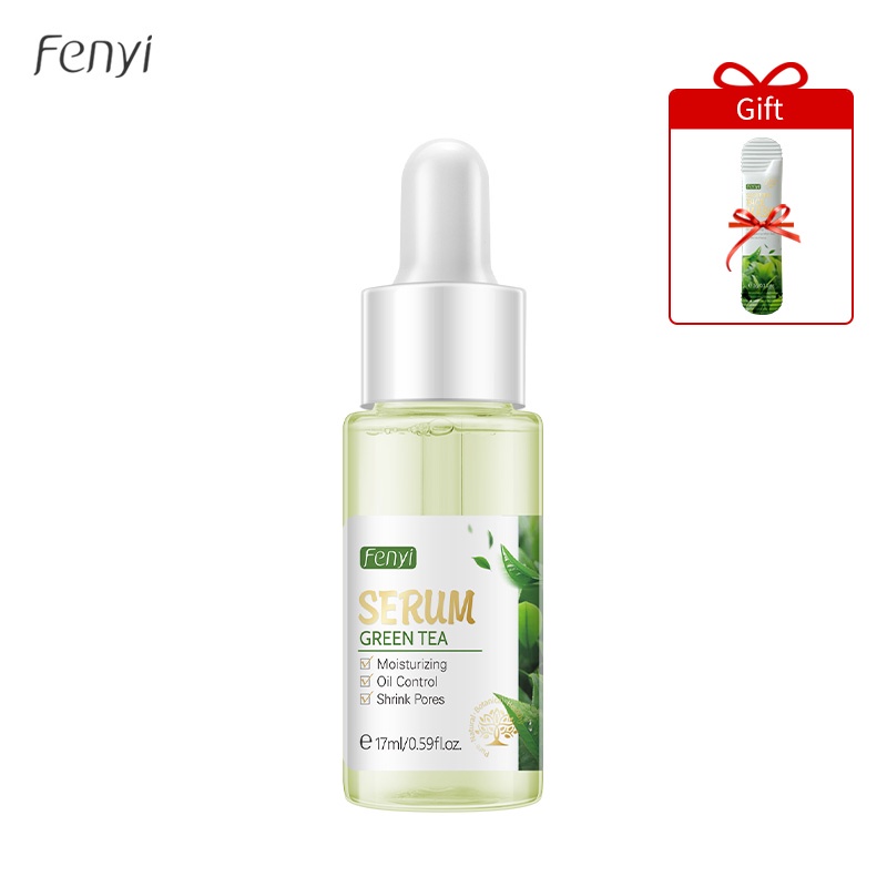 BPOM Fenyi Green Tea Serum Menghilangkan Bekas Jerawat Esensi Wajah 17ml Beli 1 Gratis 1 Hadiah