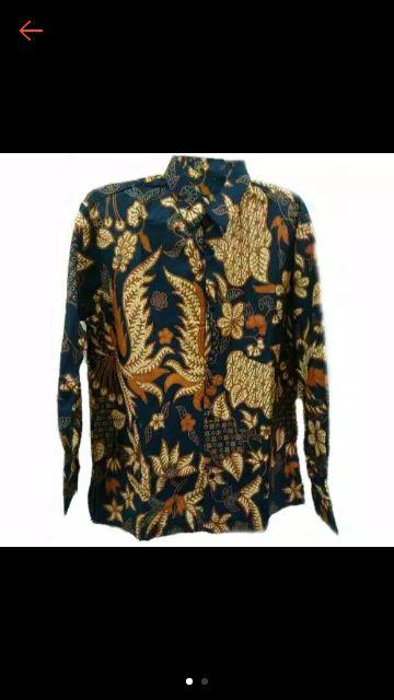 Kemeja Jumbo Batik f1 Xxl Xxxl 4l 5l 6l 7l Ld 130 Ld 140 Batik Bigsize Baju Jumbo Bisa Cod