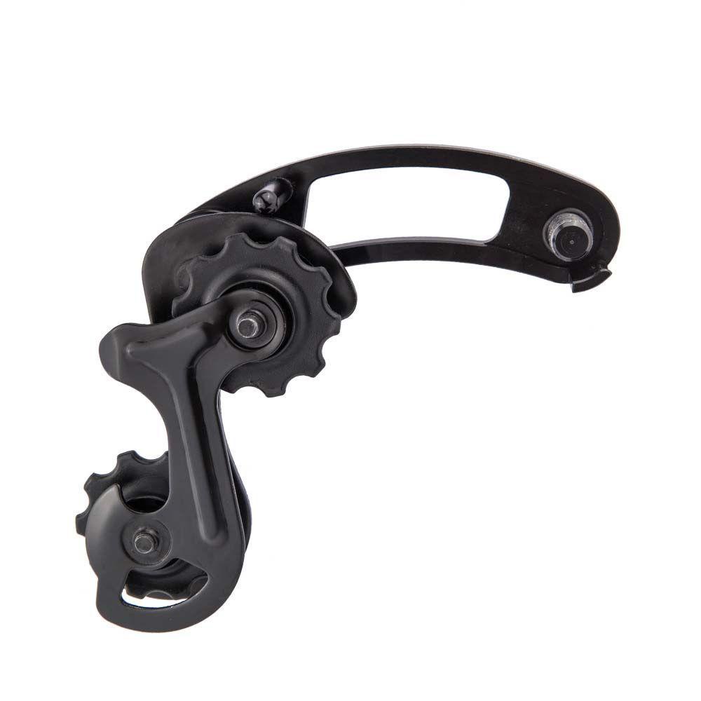 Lanfy Bike Chain guide Sepeda Gunung MTB Hitam Sepeda Panduan Rantai Bersepeda Aksesoris Sepeda Paduan Aluminium Pelindung Rantai Stabilizer