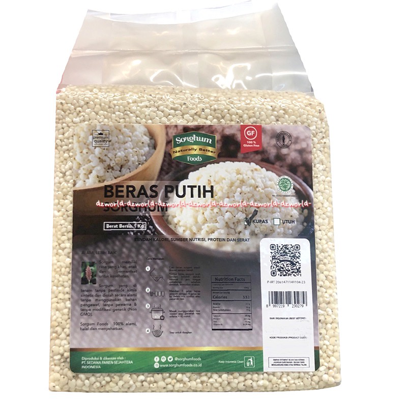 

Sorghum Foods Beras Putih 1kg Beras Kupas Beras Kesehatan White Rice Sorgum Sorghums