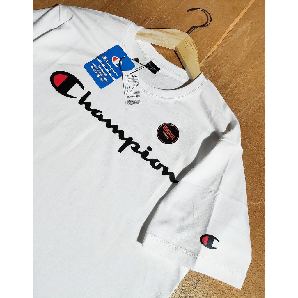 KAOS CHAMPION ORIGINAL TEE SCRIPT LOGO REVERSE WEAVE