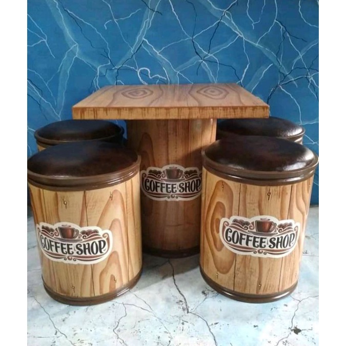 SET MEJA CAFE/SET KURSI CAFE/KURSI TERAS/KURSI SANTI