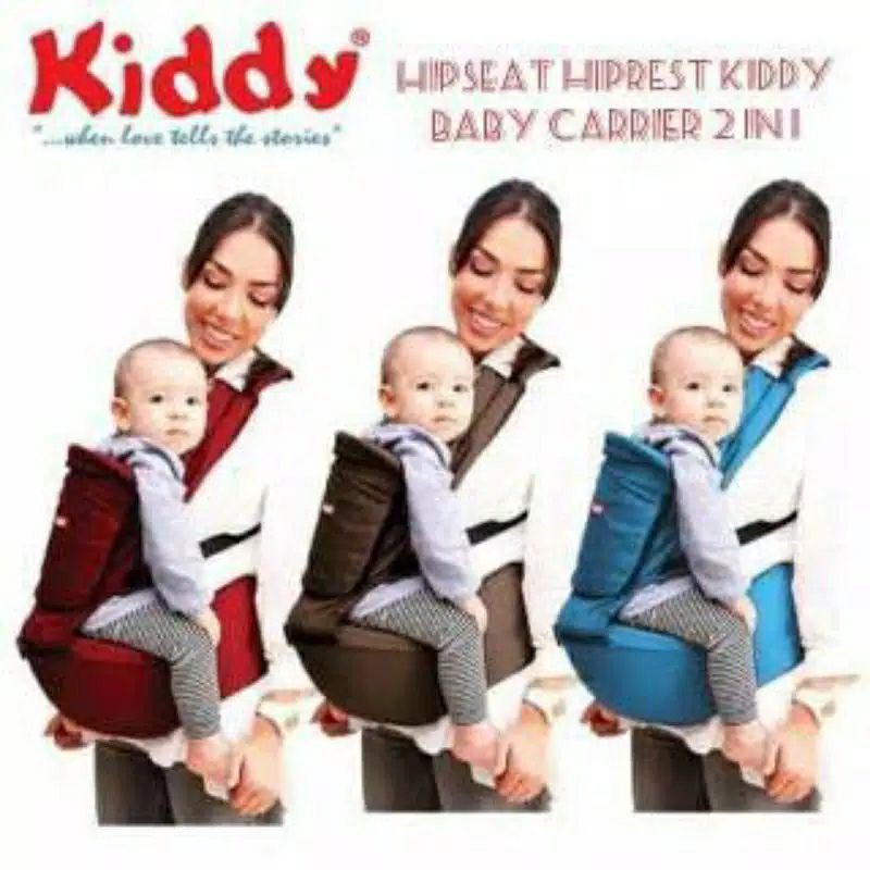 Jual Kiddy Hiprest Baby Carrier 2 in 1 ( Preloved ) Shopee Indonesia