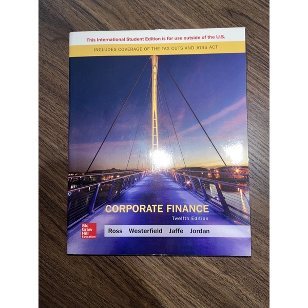 Corporate Finance 12th Edition Ross