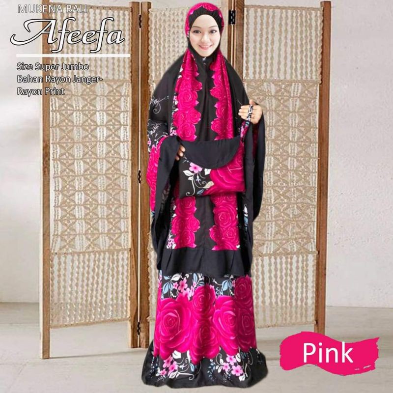 Mukena Bali Afeefa Super Jumbo by Indah Bali Collection