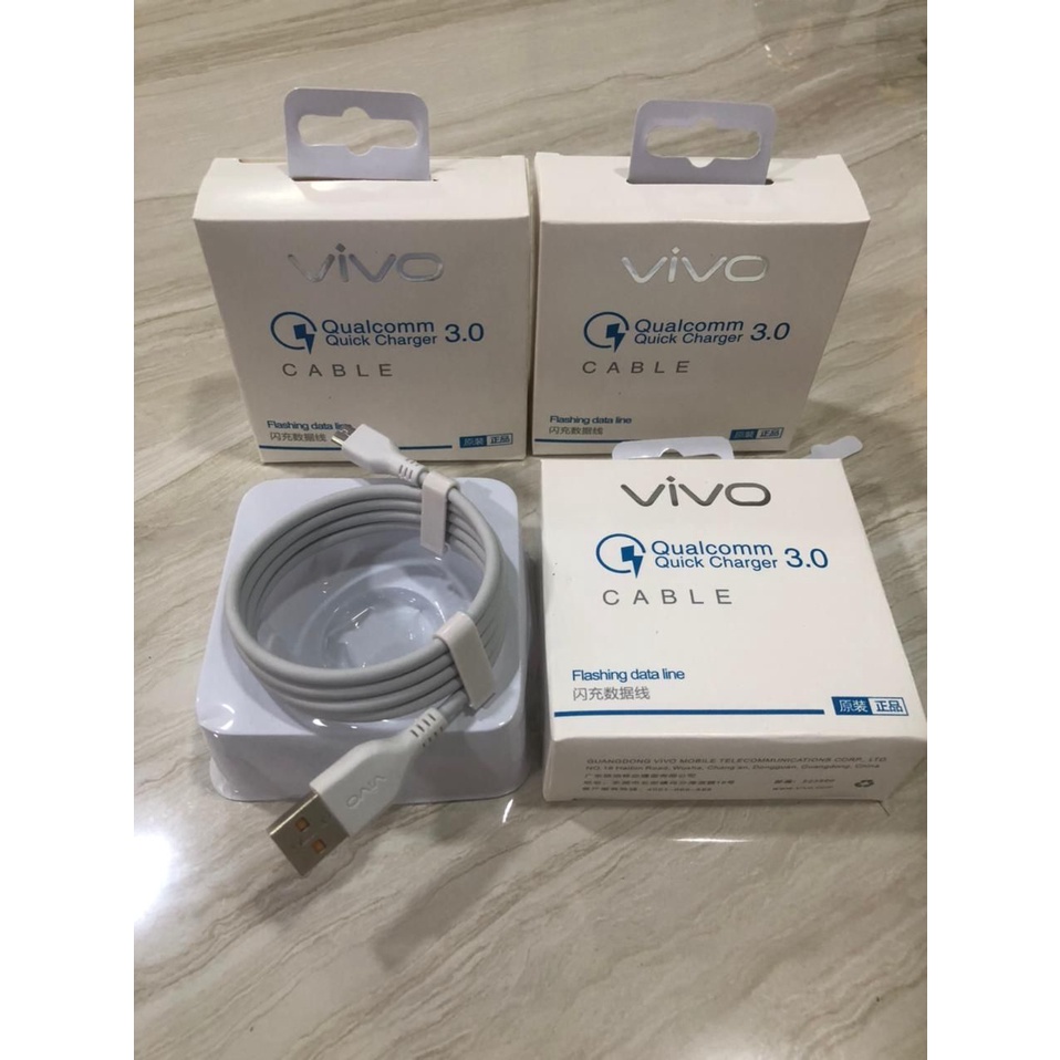 Data Cable VIVO V11 V11 Pro Fast Charging Kabel Casan VIVO Micro USB V8 1M