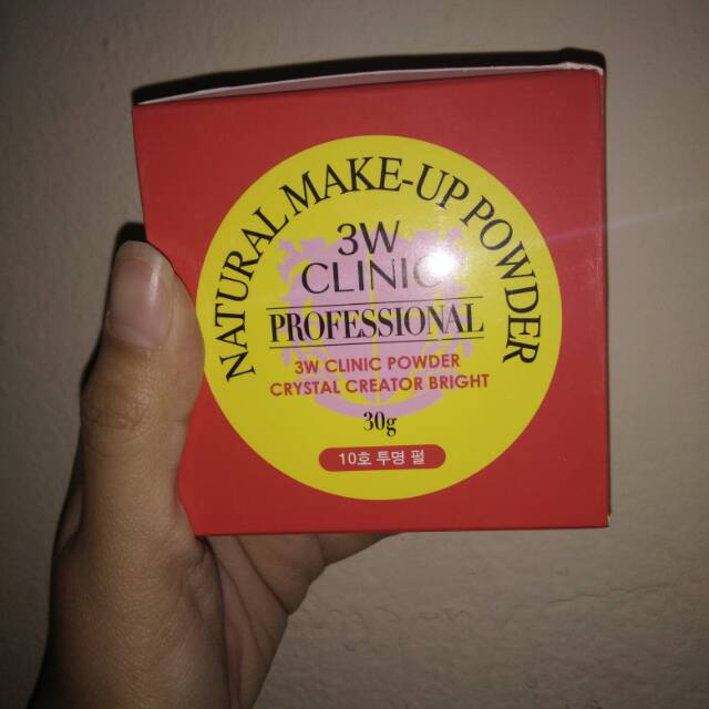 3w clinic natural makeup powder