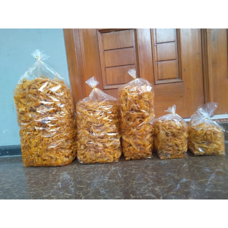 

cemilan brekele rasa pedes daun jerukready