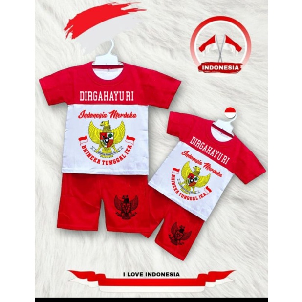 SETELAN GARUDA DIRGAHAYU USIA 1-12THN
