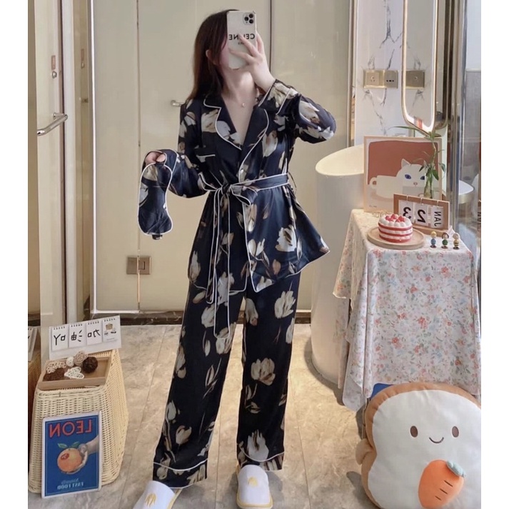 JC- Kimono Set Import PP / Piyama Set Kimono Wanita Import / Kimono set Import murah