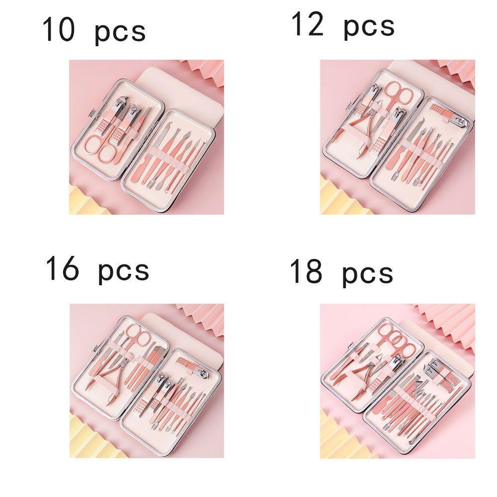 10 / 12 / 16 / 18 Pcs Pemotong Kuku Untuk Perawatan