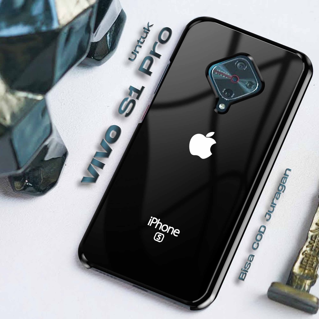 Case VIVO S1 Pro - Casing VIVO S1 Pro [ APPL] Silikon VIVO S1 Pro - Case Hp - Case Mewah - Cassing H