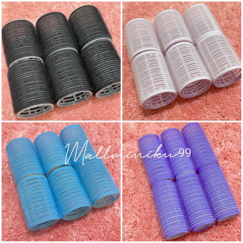 6PCS!! ROLL RAMBUT TEMPEL / HAIR CURLER