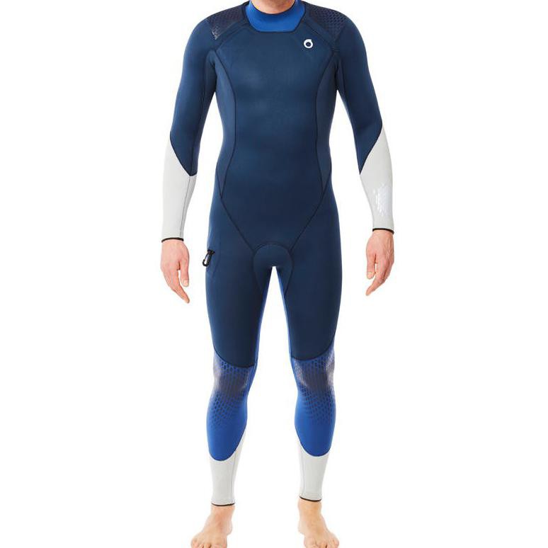 Subea Wetsuit/Pakaian Selam Scuba 3Mm Pria Biru Termurah