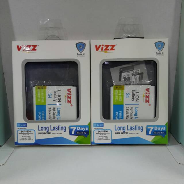 Baterai Vizz Samsung S4 i9500 Battery Vizz Samsung S4 i9500 Batre Vizz Samsung S4 i9500 Double power