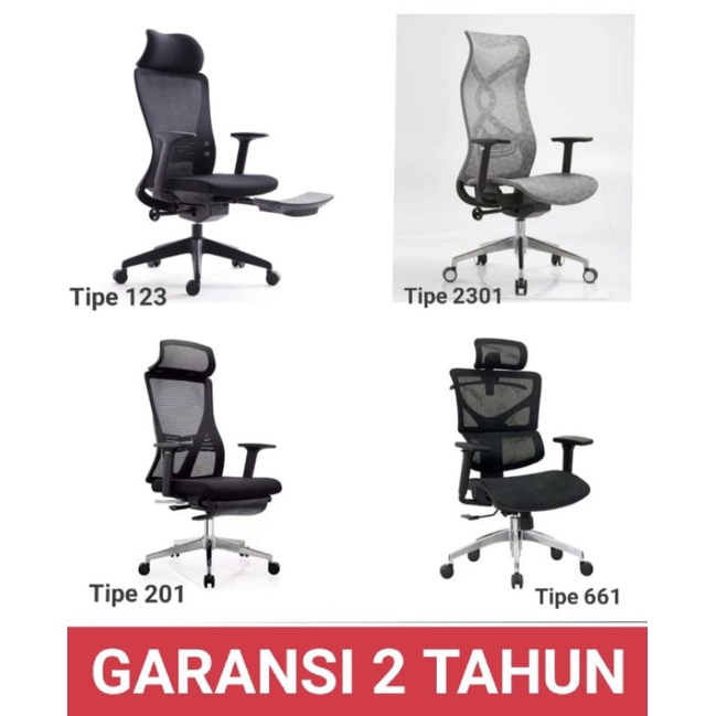 KURSI KANTOR ERGONOMIS KURSI DIREKTUR / KURSI GAMING