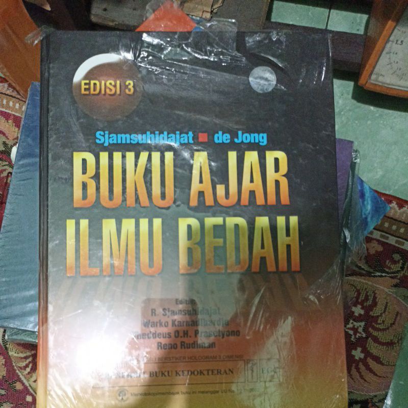 ORI & NEW: BUKU AJAR ILMU BEDAH DE JONG,EDISI 3,EGC