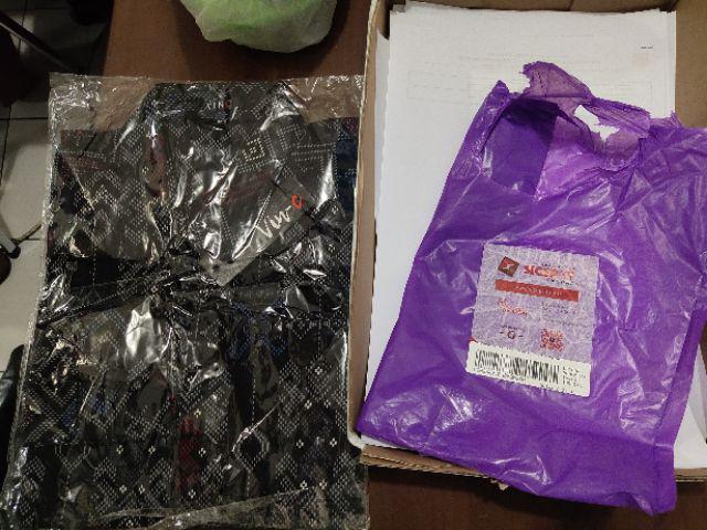 Ameliashop16 Kemeja Batik Songket Pendek Diamond Terhits