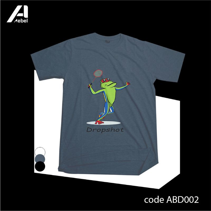 Kaos Design Badminton Kaos design Costum Kaos Design Dropshot