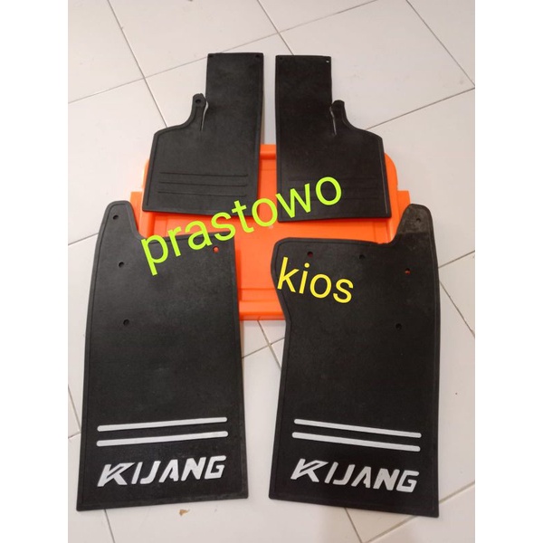 kepet roda karet lumpur mudguard kijang super grand Rover jantan set