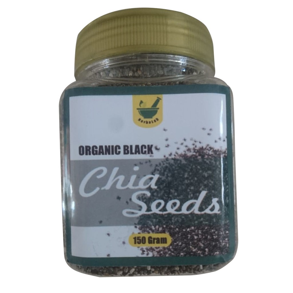 Chia Seed Hitam Organik Mexico / Chiaseed 150 Gram ...